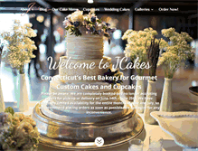 Tablet Screenshot of j-cakes.com